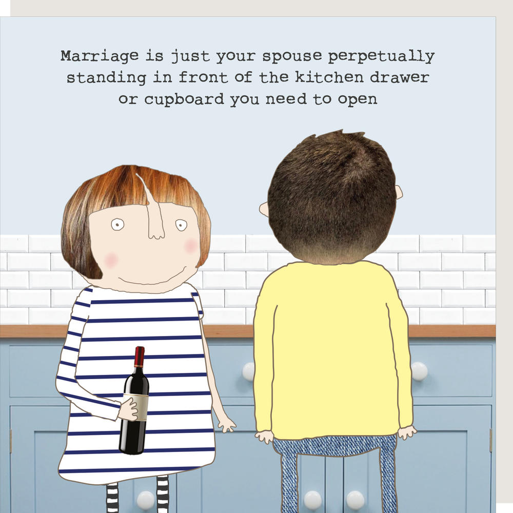Rosie Made A Thing Marriage Is Just Greeting Card Cards